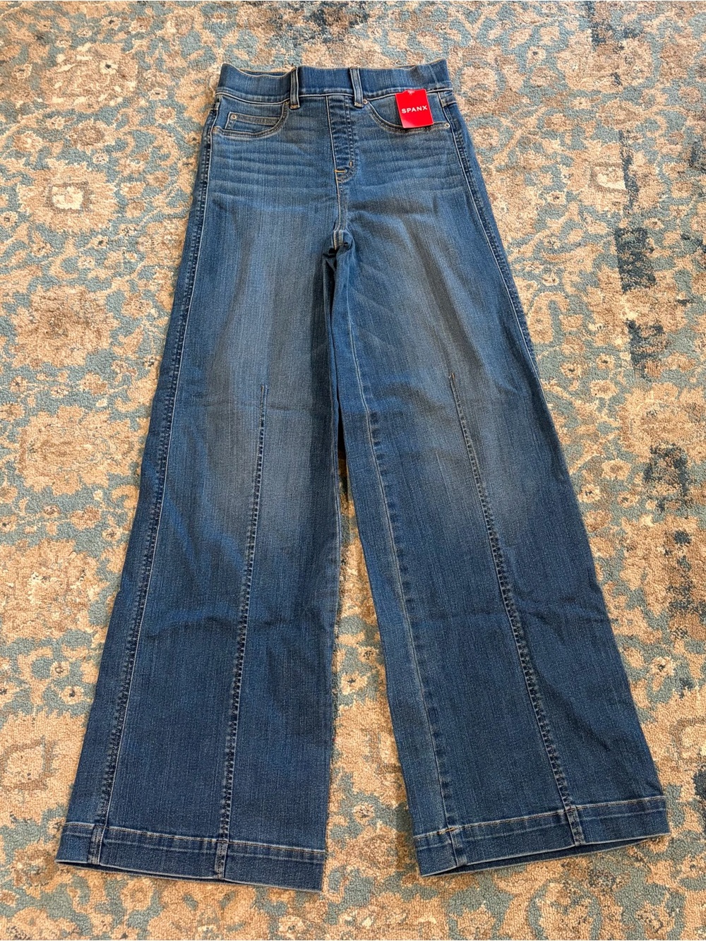 NWT SPANX Wide Leg Jeans Size XS